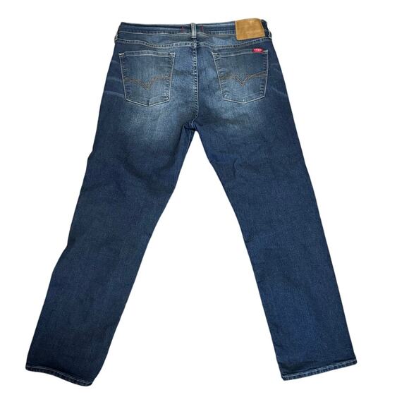 GUESS Jeans Men’s 36x30 Blue Denim – Y2K Streetwear Inspired, Retro 2000s Vibe - Picture 3 of 8